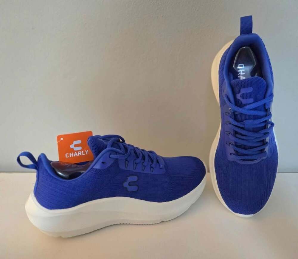 NEW!! CHARLY Sneakers for Men -  Blue - Size 7